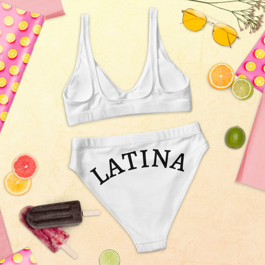 LATINA high-waisted bikini (recycle material)
