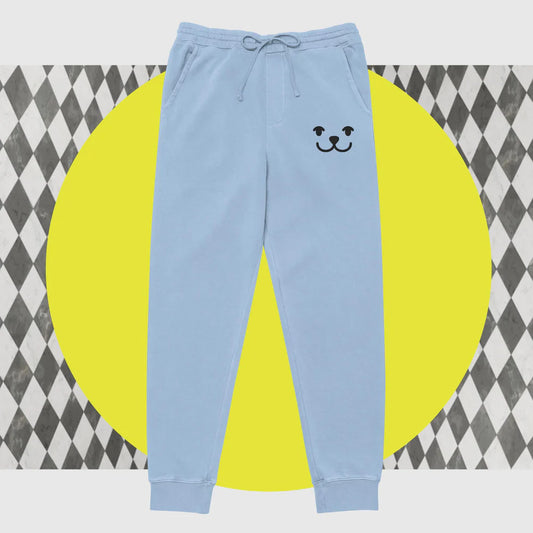 Puppy Face Unisex cotton sweatpants